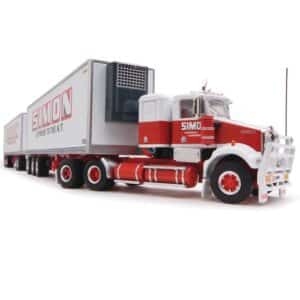HIGHWAY REPLICAS 1:64 KENWORTH FREIGHT ROAD TRAIN SIMON NATIONAL CARRIERS (12037)