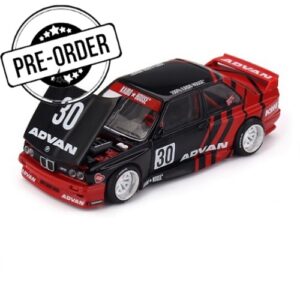 (PRE-ORDER NOW) MINI GT 1:64 KAIDO★HOUSE BMW M3 E30 KAIDO WORKS ADVAN (KHMG266)