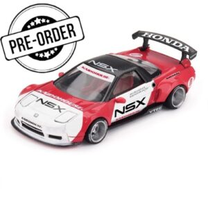 (PRE-ORDER NOW) MINI GT 1:64 KAIDO★HOUSE HONDA NSX KAIDO RACING V1 RED/WHITE (KHMG255)