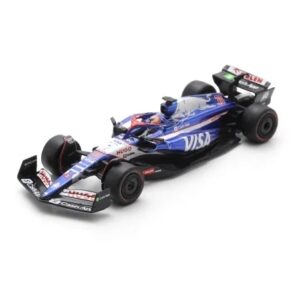 SPARK 1:64 F1 VISA CASH APP RB VCARB 01 2024 US GP #30 LAWSON (Y408)