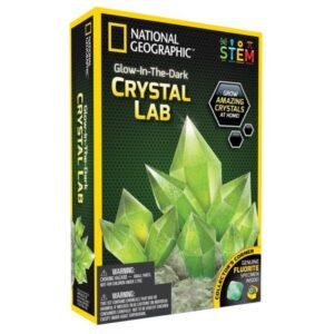 NATIONAL GEOGRAPHIC GLOW IN DARK CRYSTAL LAB