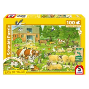 SCHMIDT 100 PIECE ANIMALS ON THE FARM