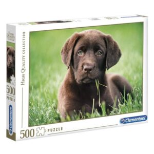 CLEMENTONI 500 PIECE CHOCOLATE PUPPY