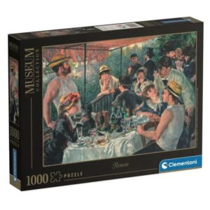 CLEMENTONI 1000 PIECE MUSEUM LUNCHEON OF BOATING PARTY