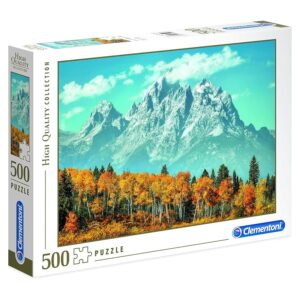 CLEMENTONI 500 PIECE GRAND TETON USA IN FALL