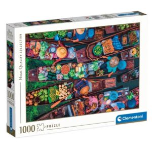 CLEMENTONI 1000 PIECE THAI FLOATING MARKET