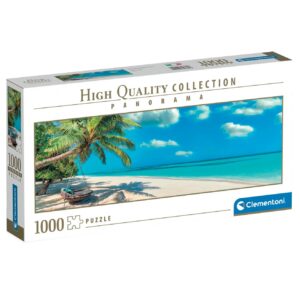 CLEMENTONI 1000 PIECE PANORAMA SWINGING BY THE OCEAN