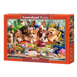 CASTORLAND 1000 PIECE PUPPIES DESSERT