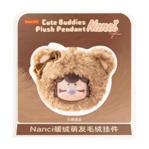 ROBOTIME NANCI PLUSH CUTE BUDDIES BEAR PENDANT
