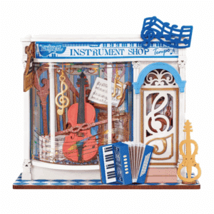 ROBOTIME DIY MINI SHOP MELODY INSTRUMENT SHOP