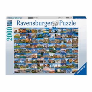 RAVENSBURGER 2000 PIECE 99 PLACES IN EUROPE
