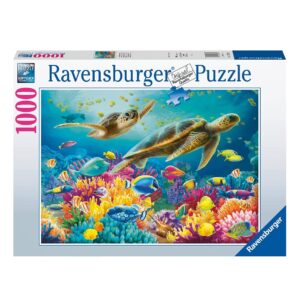 RAVENSBURGER 1000 PIECE BLUE UNDERWATER WORLD