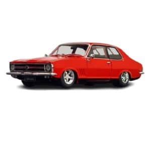 DDA 1:24 HOLDEN LC TORANA LS6 CUSTOM TWIN TURBO RED (DDA603)