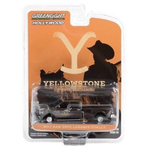GREENLIGHT 1:64 YELLOWSTONE JOHN DUTTON'S 2017 RAM 3500 LARAMIE DUALLY (#GL44980-F)