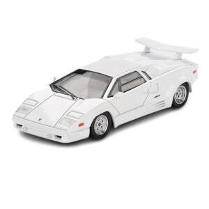 MINI GT 1:64 LAMBORGHINI COUNTACH 25TH ANNIVERSARY WHITE (MGT01134)