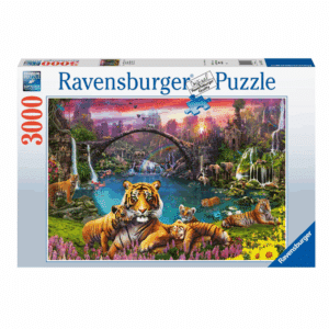 RAVENSBURGER 3000 PIECE TIGERS IN PARADISE