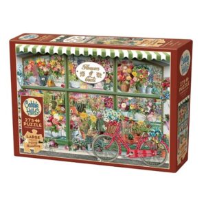 COBBLE HILL 275 PIECE XL FLOWERS & CACTI SHOP