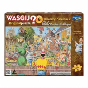 WASGIJ RETRO 500 PIECE XL ORIGINAL 6 BLOOMING MARVELLOUS