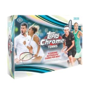 TOPPS 2025 CHROME TENNIS DELIGHT BOX