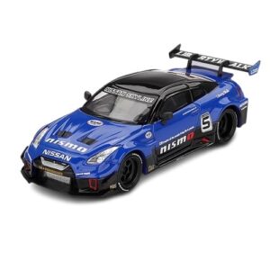 MINI GT 1:64 LB-SILHOUETTE WORKS GT NISSAN 35GT-RR V2 BLUE (MGT01124)