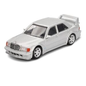 MINI GT 1:64 MERCEDES-BENZ 190E (W201) 2.5-16 EVO II ASTRAL SILVER (MGT00852)