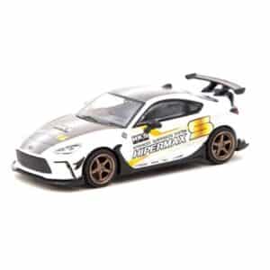 TARMAC 1:64 HKS TOYOTA GR86 HIPERMAX WHITE (TW64G-038-WH)