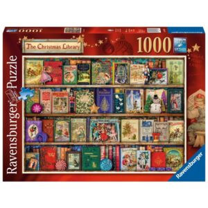 RAVENSBURGER 1000 PIECE THE CHRISTMAS LIBRARY