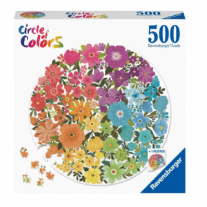 RAVENSBURGER 500 PIECE CIRCLE OF COLOURS FLOWERS