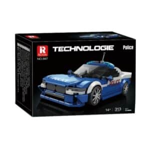 REOBRIX 313 PIECE POLICE CAR (#667)