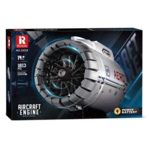 REOBRIX 1813 PIECE AIRCRAFT TURBOFAN ENGINE (#33019)
