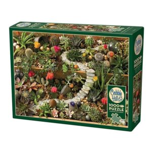 COBBLE HILL 1000 PIECE SUCCULENT GARDEN