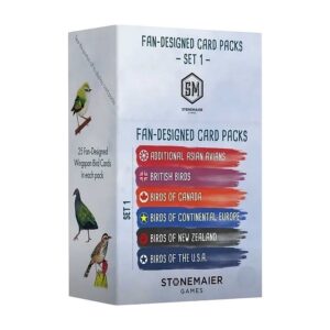 WINGSPAN FAN-DESIGNED PACKS SET 1