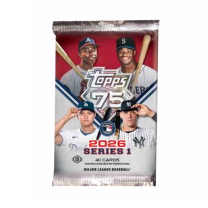 TOPPS CHROME 2026 BASEBALL SERIES 1 JUMBO PACK