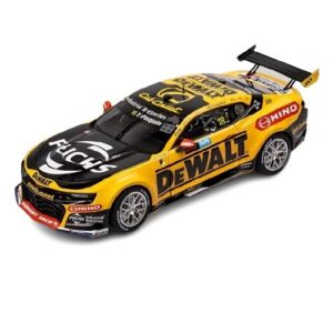 AUTHENTIC 1:18 DEWALT CHEVROLET CAMARO ZL1 2025 SUPERCARS SEASON #18 DE PASQUALE (ACD18C25A)
