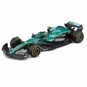 BBURAGO 1:43 F1 ASTON MARTIN AMR25 2025 #14 ALONSO IN ACRYLIC CASE (#38251A)