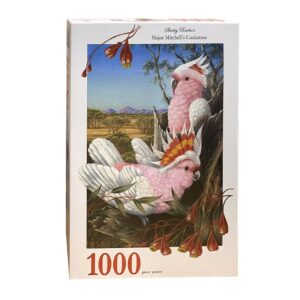 BROLLY BOOKS 1000 PIECE MAJOR MITCHELL'S COCKATOOS
