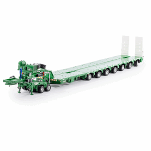 DRAKE 1:50 7X8 STEERABLE TRAILER W/ 2X8 DOLLY - DOOLAN'S HEAVY HAULAGE (ZT09271)