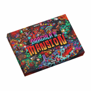 VIZZLES 1000 PIECE DRACULA'S MANSION