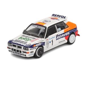 MINI GT 1:64 LANCIA DELTA HF INTEGRALE EVO 1993 MONTE CARLO RALLY #1 SAINZ / MOYA (MGT01131)