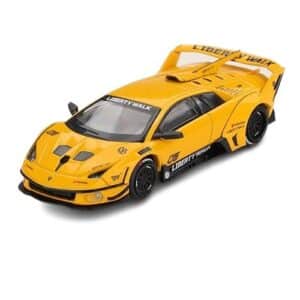 MINI GT 1:64 LB-SILHOUETTE WORKS LAMBORGHINI MURCIÉLAGO GT EVO YELLOW (MGT01135)