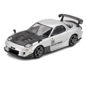 MINI GT 1:64 MAZDA RX-7 (FD) RE-AMEMIYA SILVER (MGT01106)