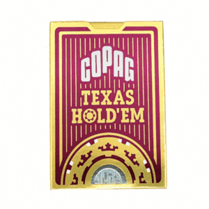 COPAG TEXAS HOLD'EM JUMBO INDEX 100% PLASTIC