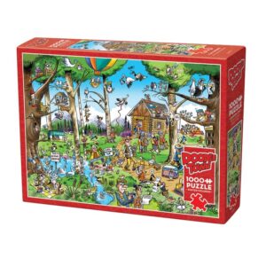 COBBLE HILL 1000 PIECE DOODLETOWN BIRDWATCHERS PARADISE