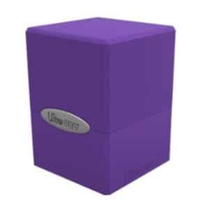 ULTRA PRO SATIN CUBE DECK BOX CLASSIC ROYAL PURPLE