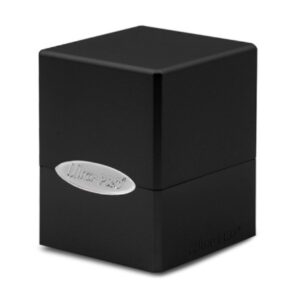 ULTRA PRO SATIN DECK BOX JET BLACK