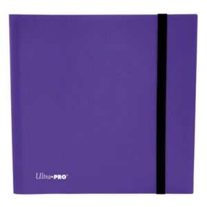 ECLIPSE PRO 12 POCKET BINDER ROYAL PURPLE