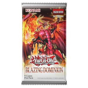 YU-GI-OH BLAZING DOMINION BOOSTER PACK