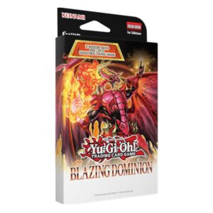 YU-GI-OH BLAZING DOMINION 3-PACK TUCKBOX