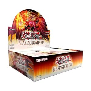 YU-GI-OH BLAZING DOMINION SEALED BOOSTER BOX (24)