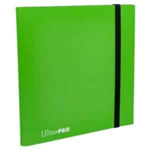 ECLIPSE PRO 12 POCKET BINDER LIME GREEN